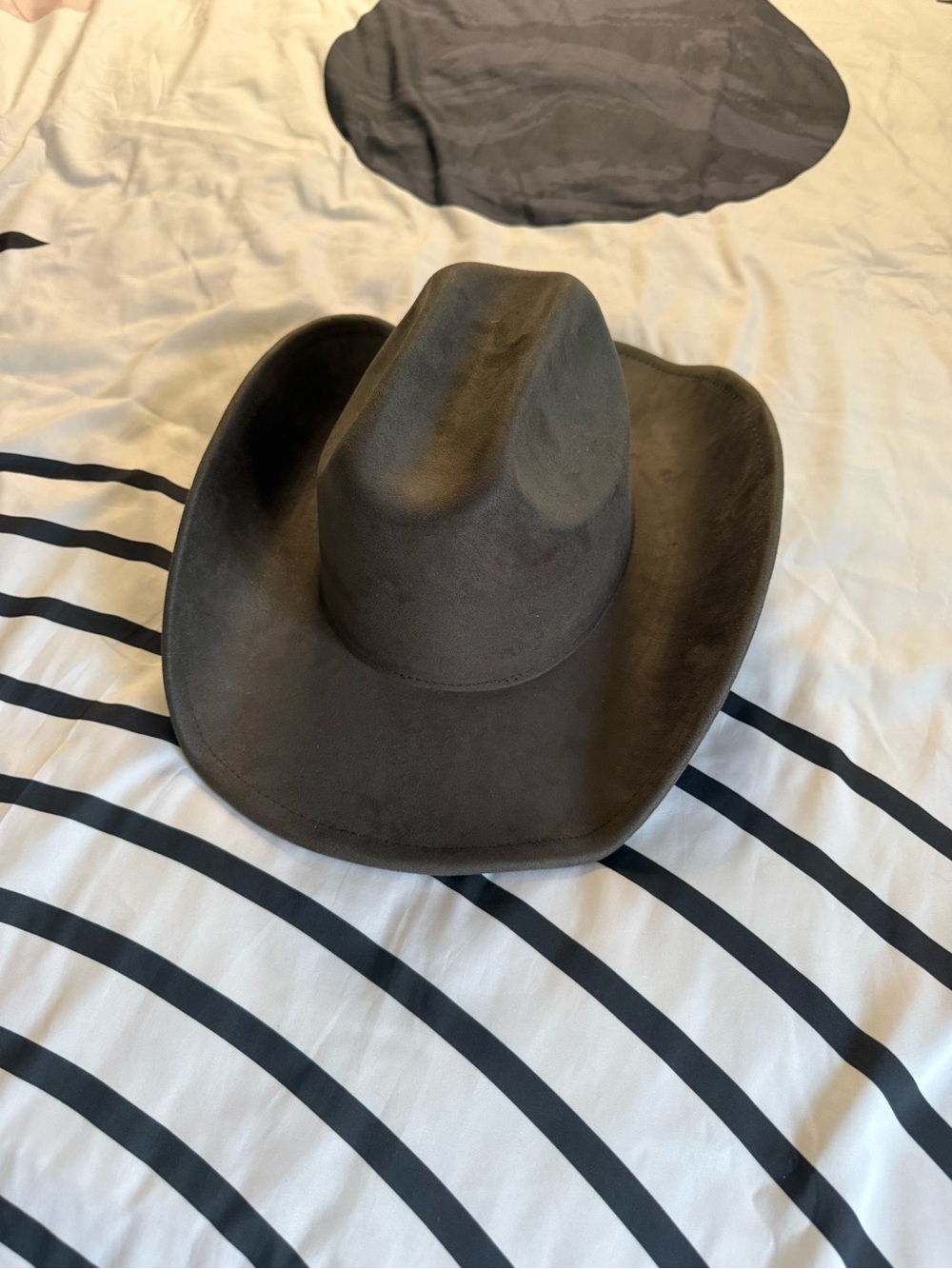 Mens Dark Gray Cowboy Hat - Classic Western